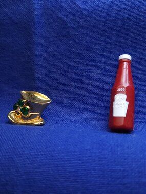 Pair of Fun Brooches